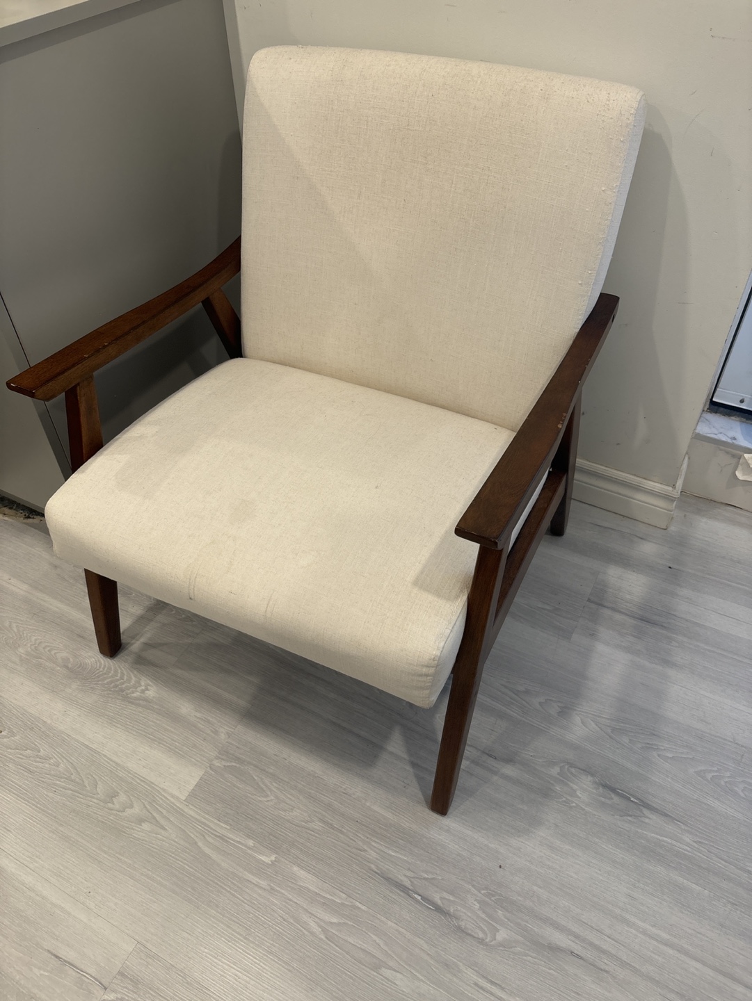 Modern Accent Chair with cushion attached - photo 2
