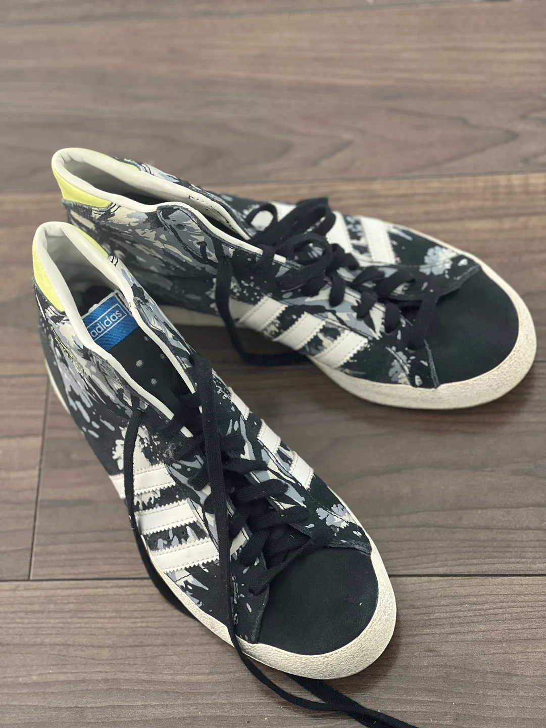 Adidas High Top Sneakers Size 6.5 (Basketball PROFI) image indicator(3)