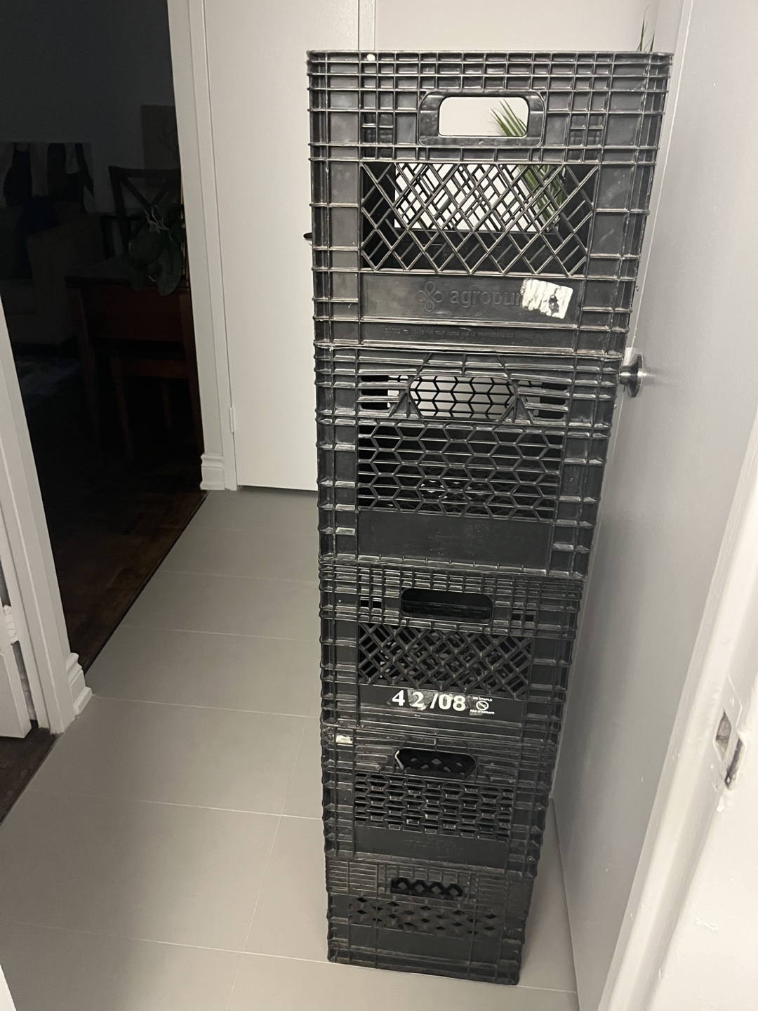 7 Black milk crates - photo 2
