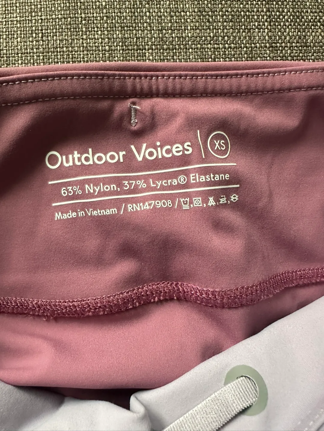 Outdoor Voices - XS - SuperForm 7/8 Legging image indicator(2)