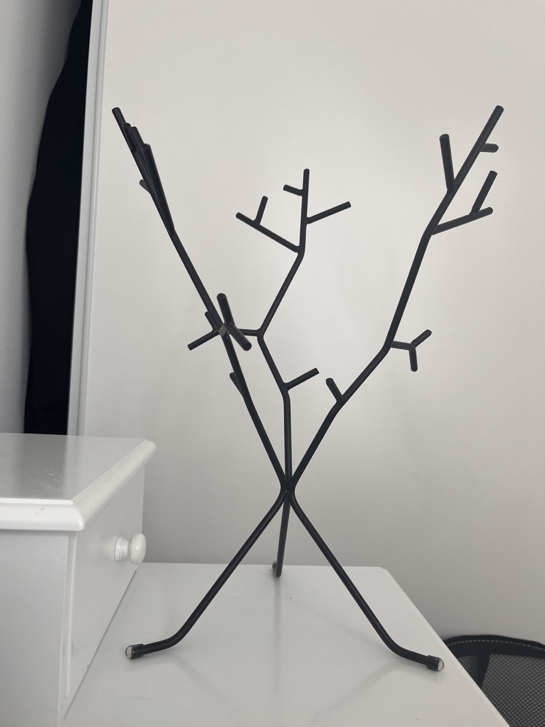 Black Metal Tree Jewelry Holder - photo 2