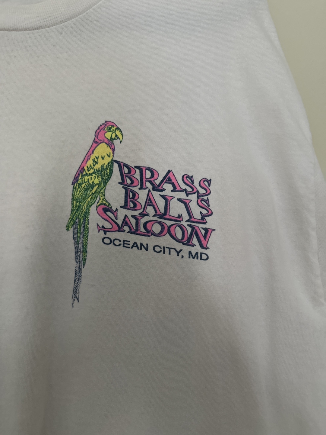 Vintage Brass Balls Saloon T-Shirt, Ocean City MD - photo 2