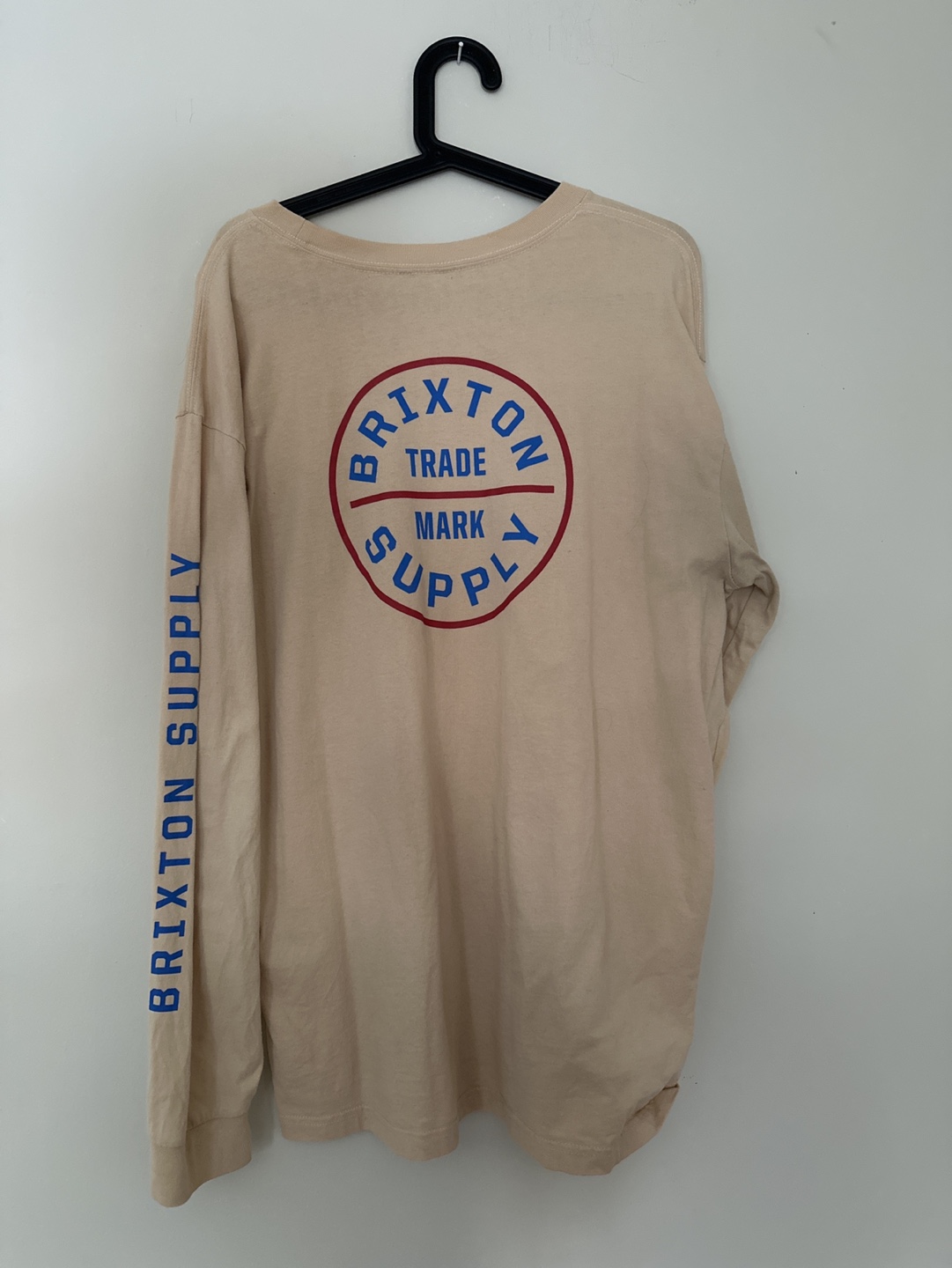 Brixton Supply Co. Beige Long Sleeve Shirt - Size XL - photo 3