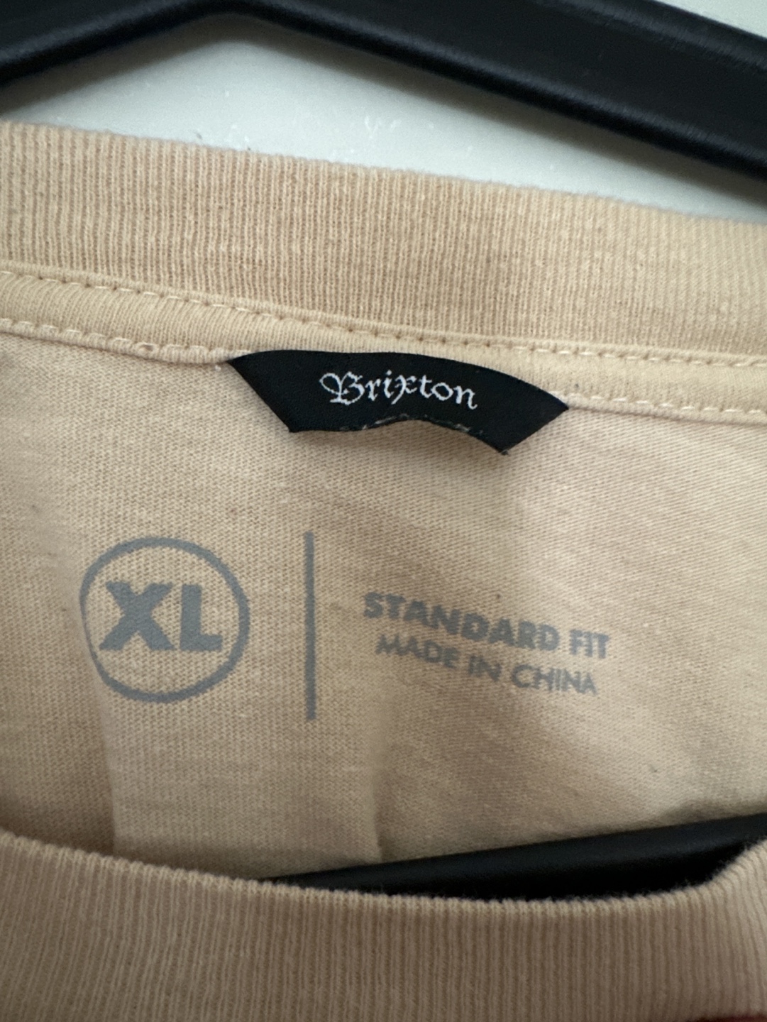 Brixton Supply Co. Beige Long Sleeve Shirt - Size XL - photo 2