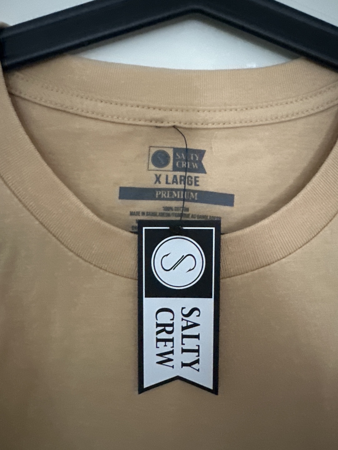 Salty Crew Premium Tan T-Shirt - X Large - photo 2