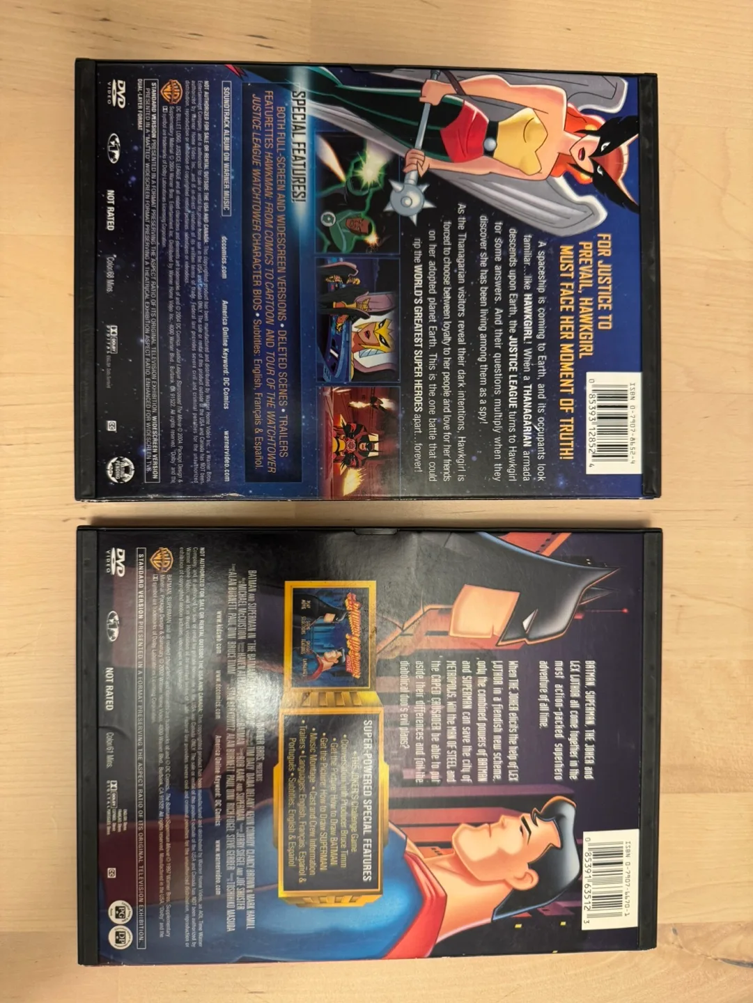 Justice League & Superman: Animated Movies - DVD image indicator(3)