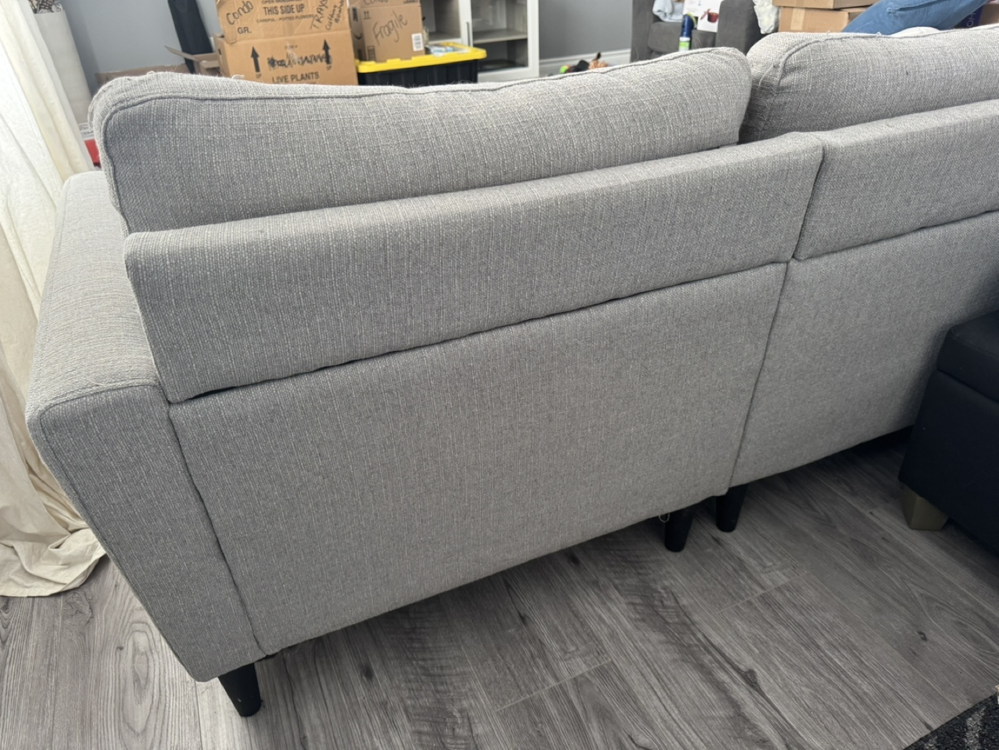 Grey Sectional Sofa - photo 3