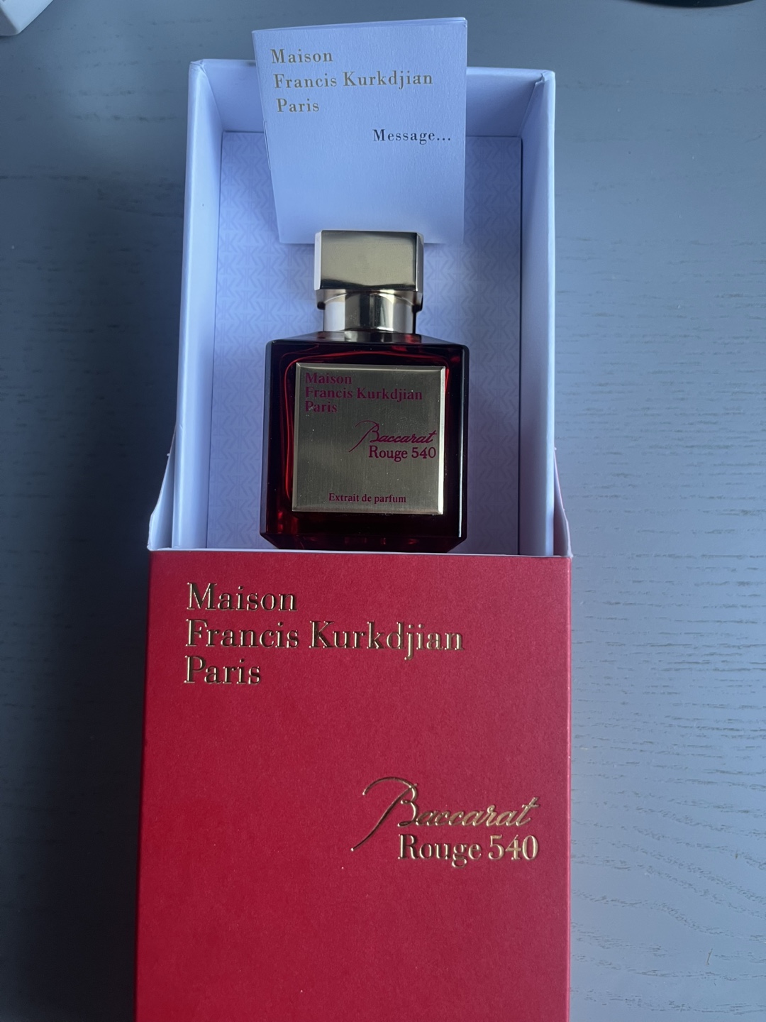 Maison Francis Kurkdjian Baccarat Rouge 540