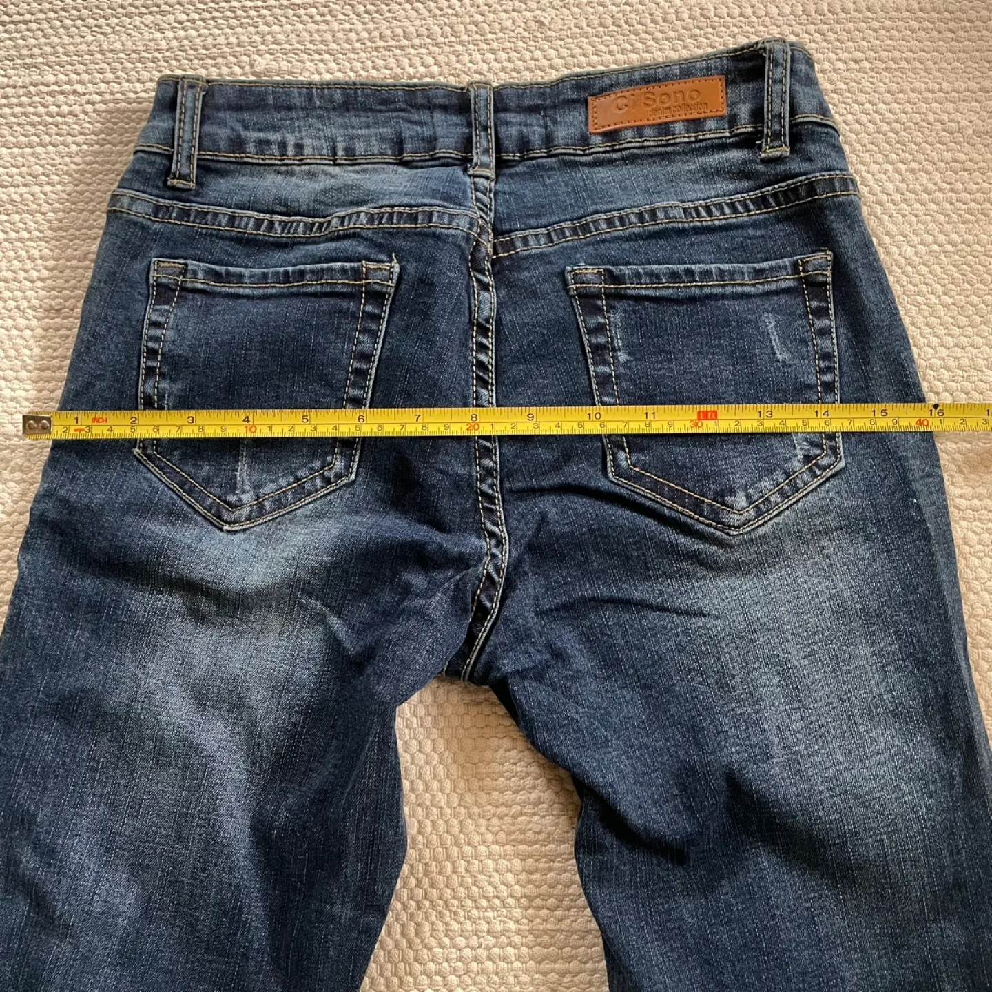 Ci Sono Denim Distressed Jeans Size 5 image indicator(8)
