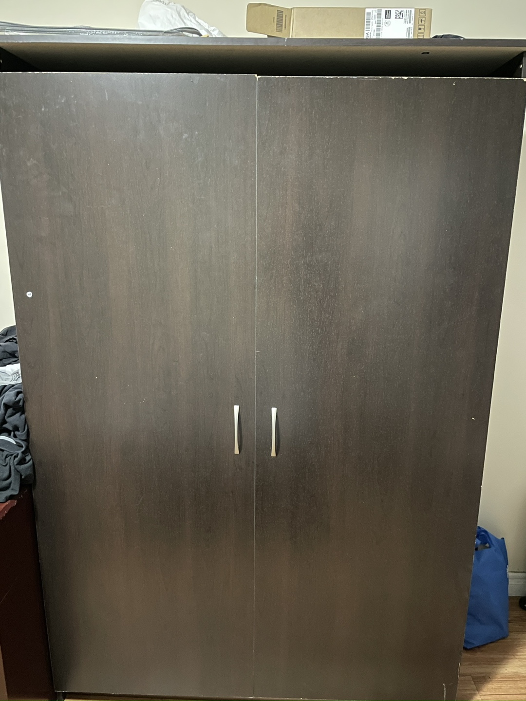 Dark Brown Wardrobe Closet
