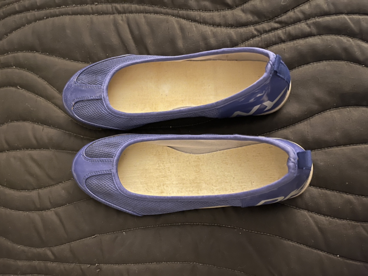 DKNY purple Slip-On Shoes