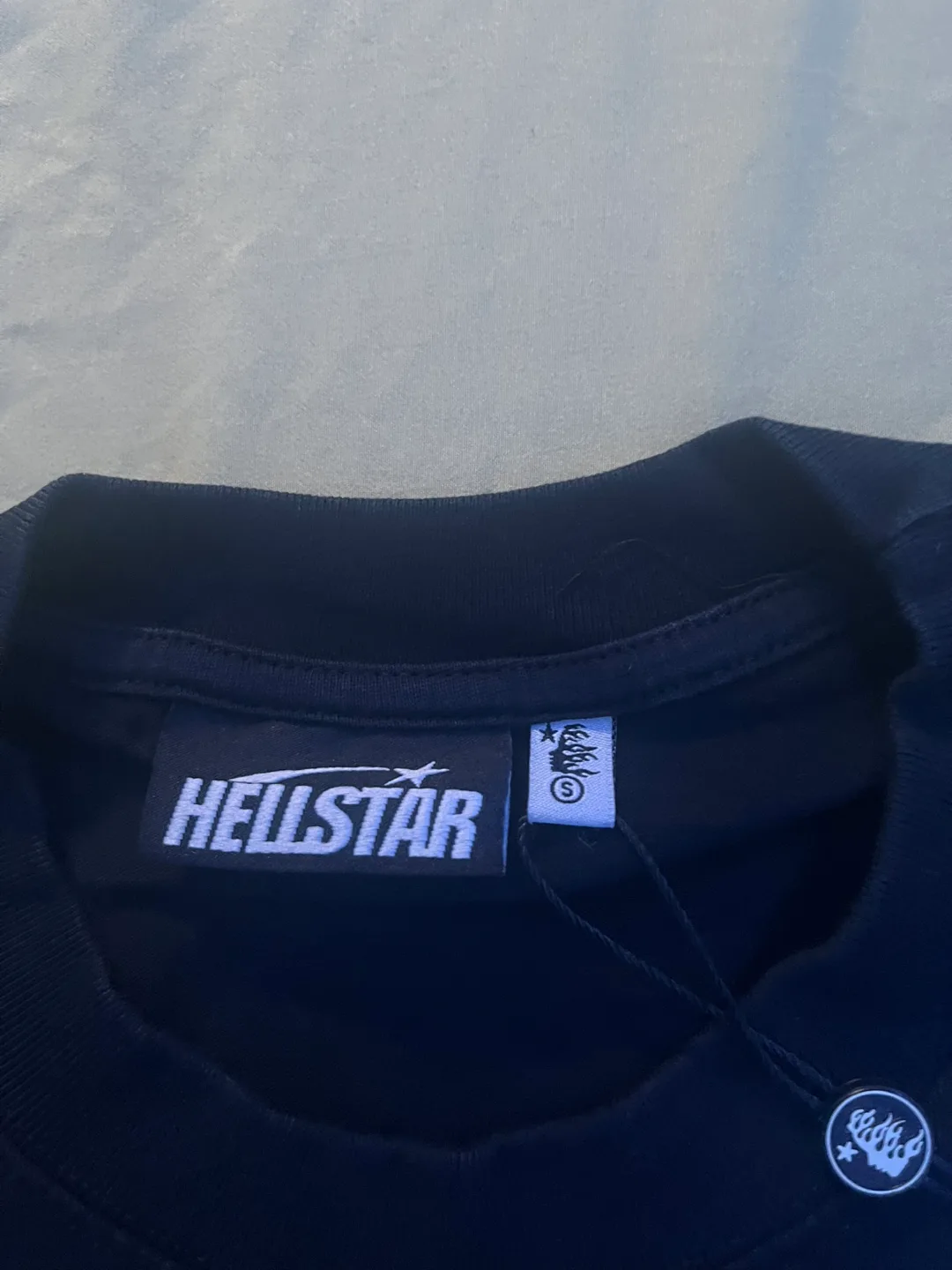 Hellstar Black T-Shirt Size Small image indicator(2)