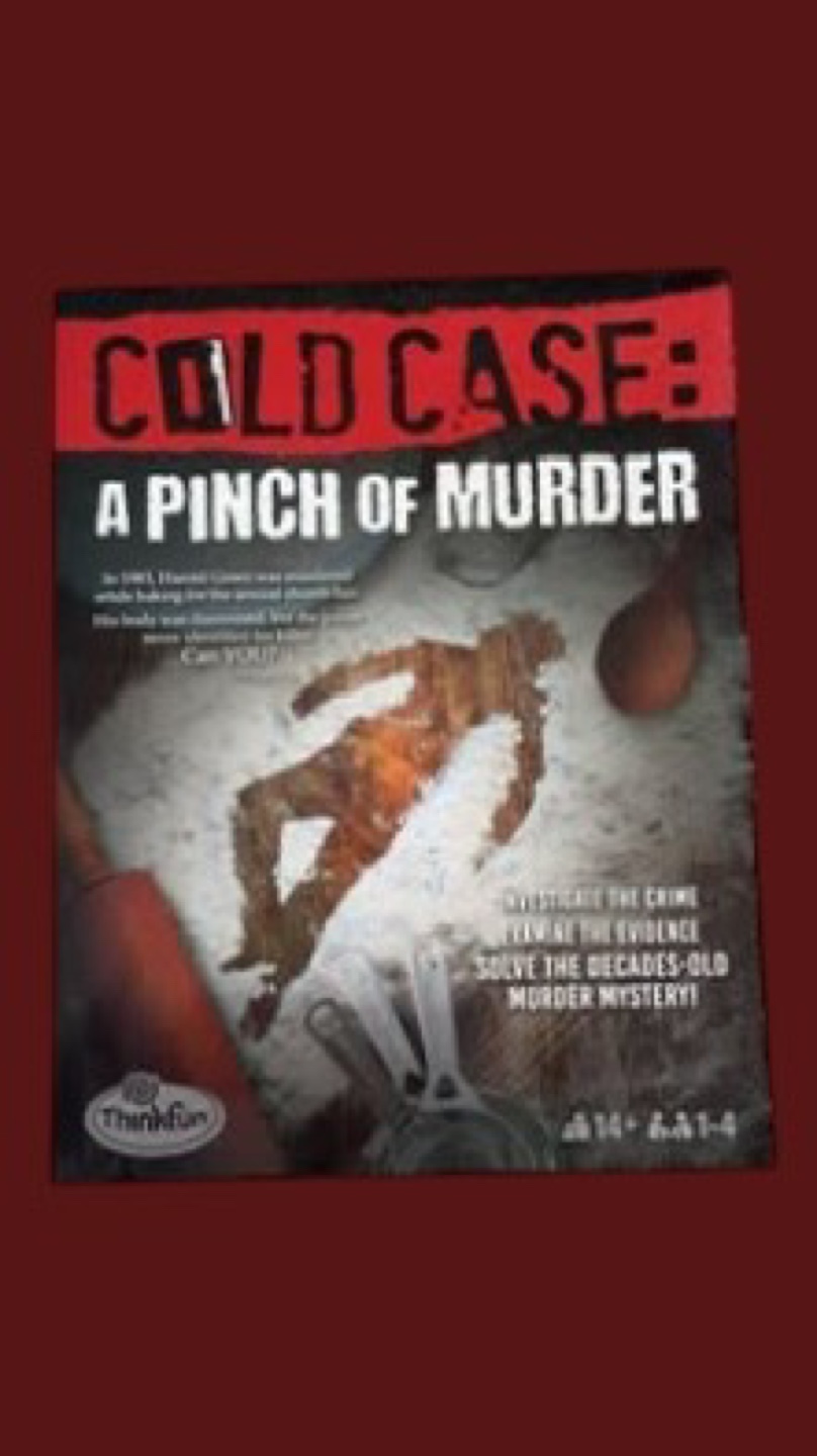 Cold Case: A Pinch of Murder - ThinkFun Mystery Game