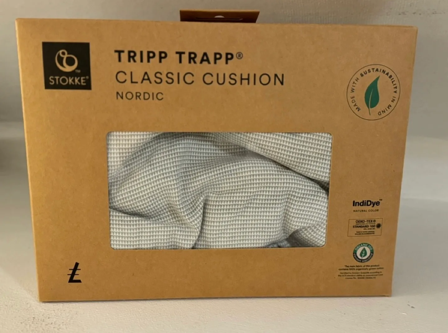 Stokke Tripp Trapp Classic Cushion - Nordic Grey image indicator(2)