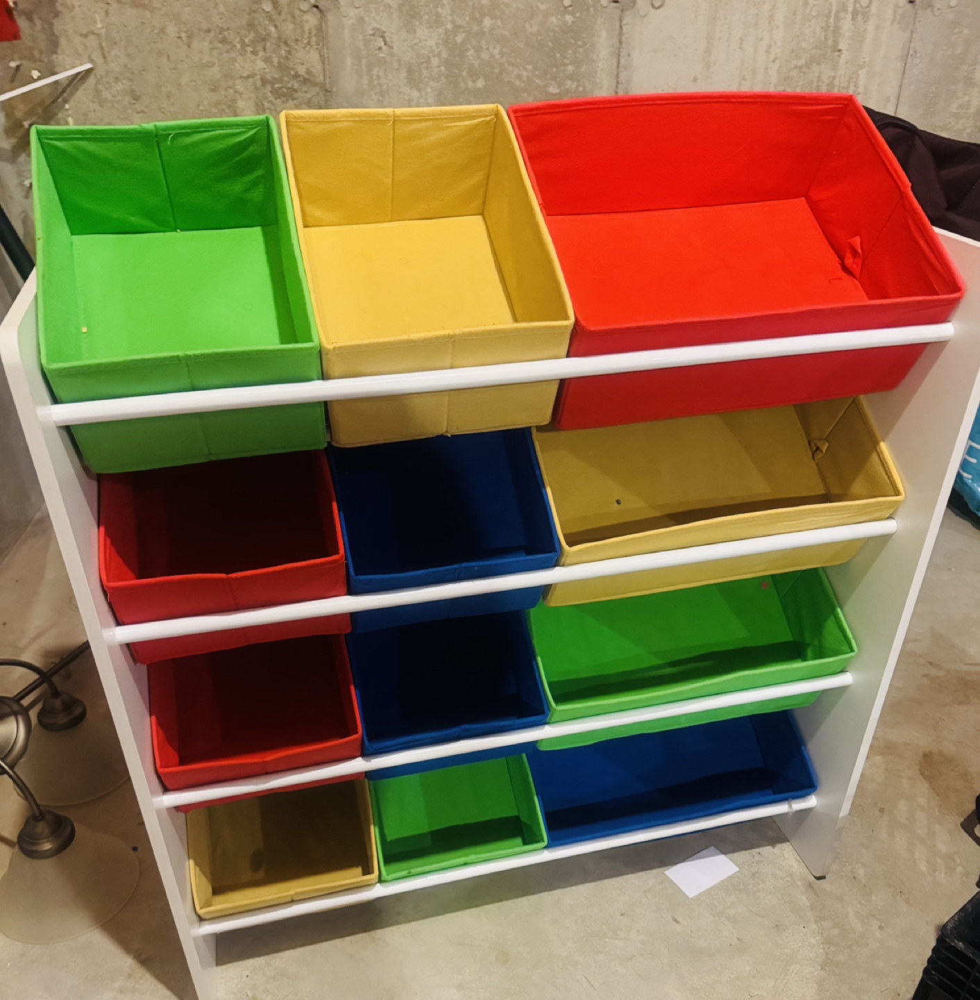 Kids Toy Organizer with Colorful Bins - photo 2