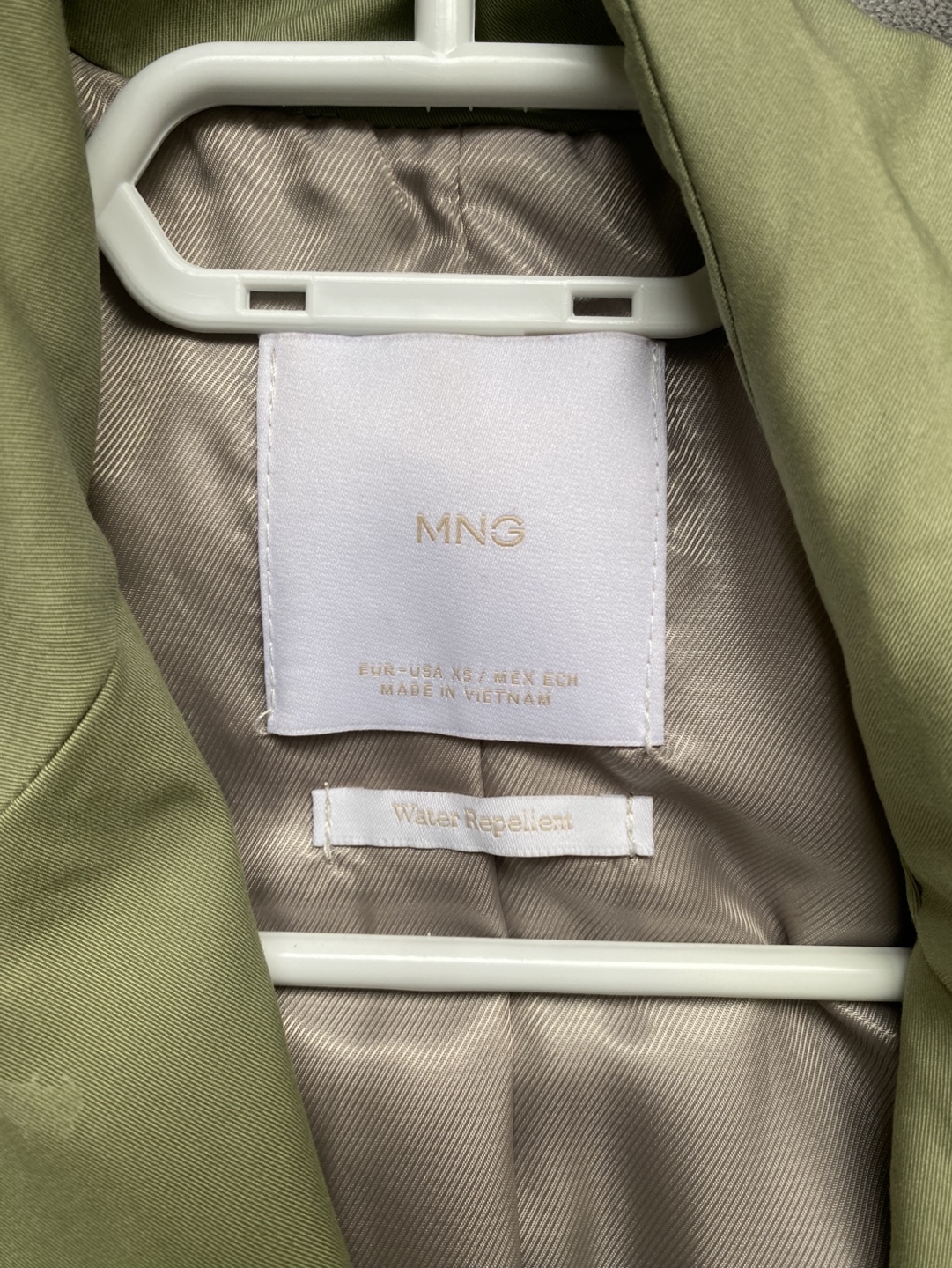 MNG Women's Olive Green Trench Coat - photo 2