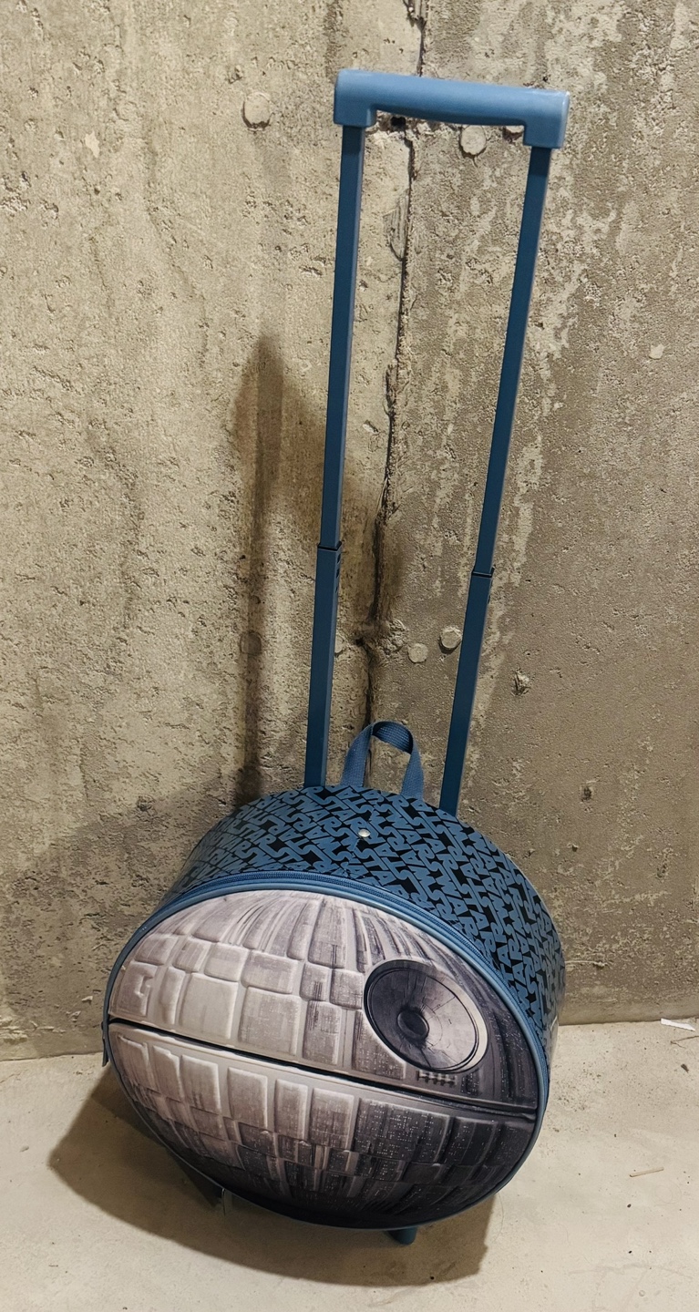 Star Wars Death Star Rolling Luggage