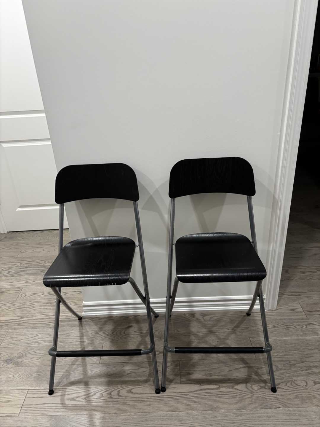 Pair of IKEA Folding Stools