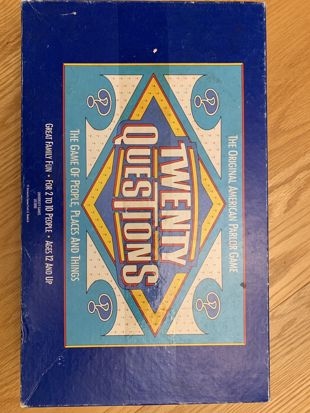 Vintage Twenty Questions Board Game