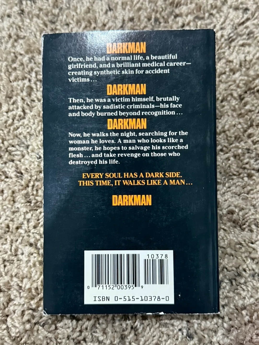 Darkman Novel & DVD image indicator(3)