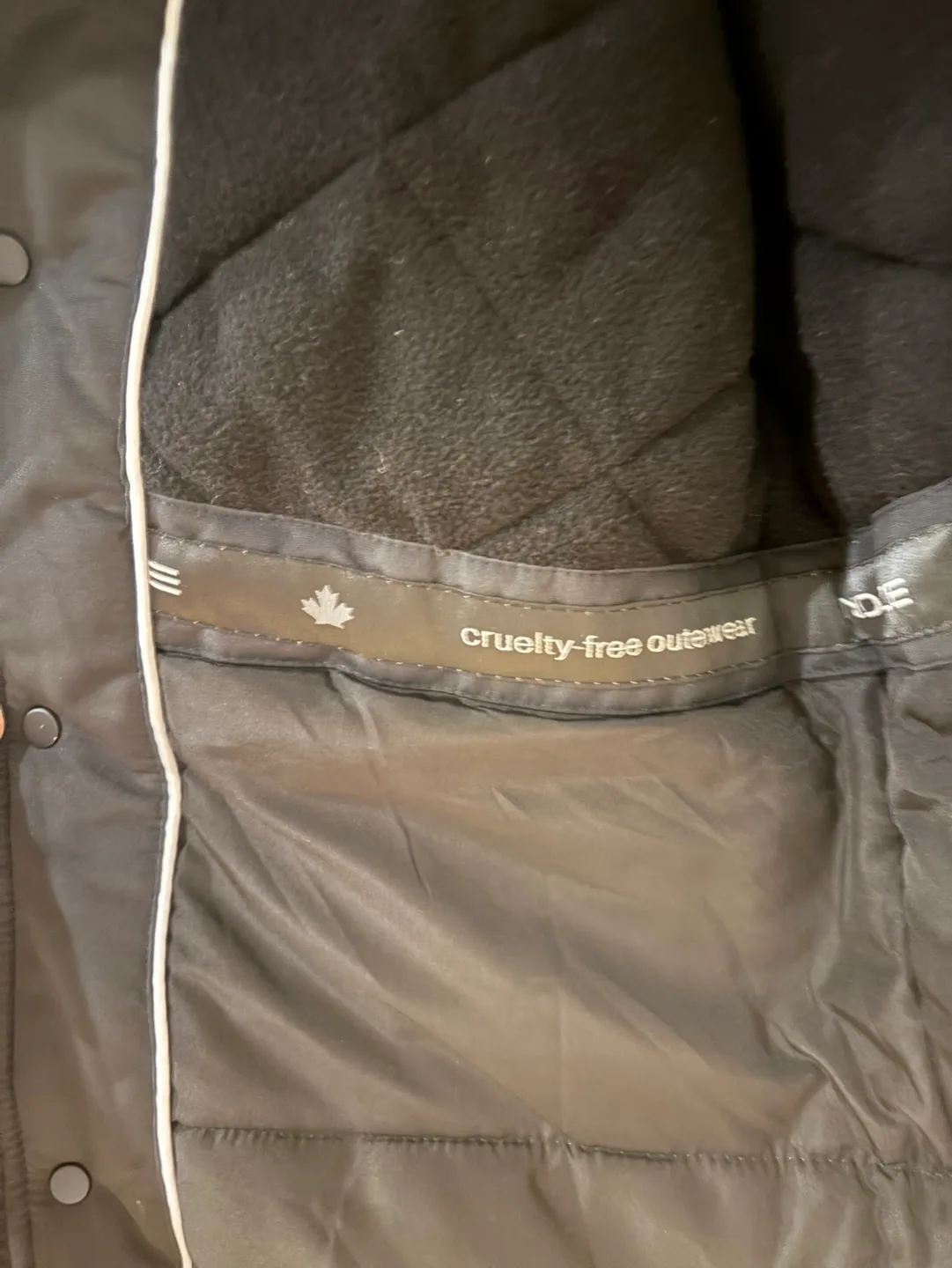 NOIZE Men's Size Medium Black Winter Parka image indicator(5)