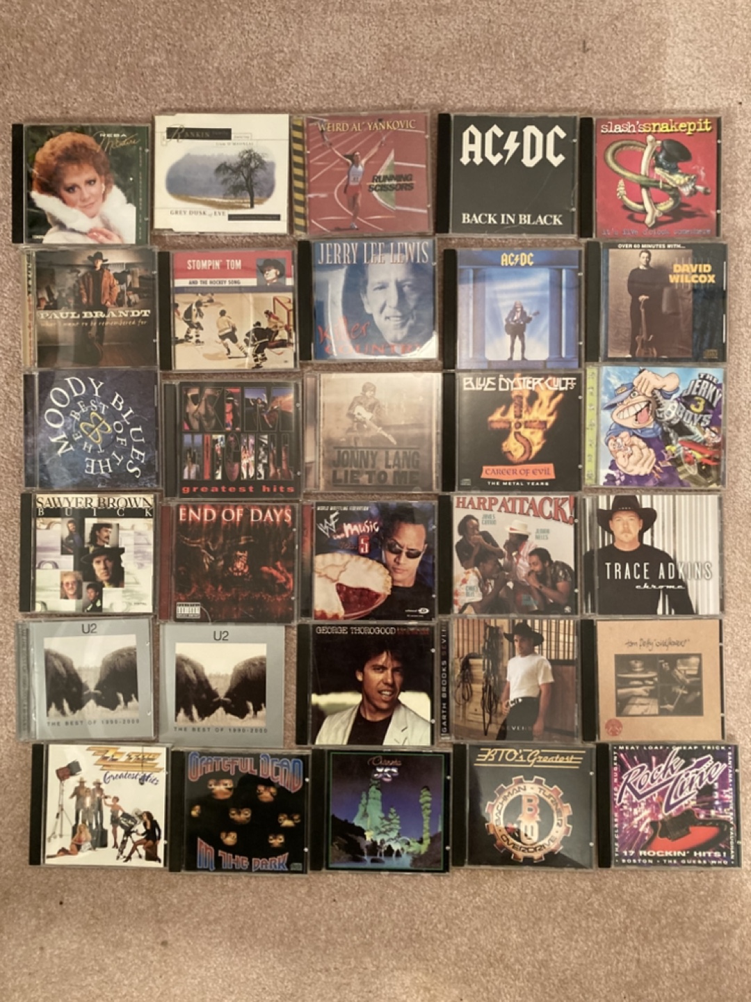 Huge CD Lot - 100+ CDs - Rock, Pop, Country, and More!