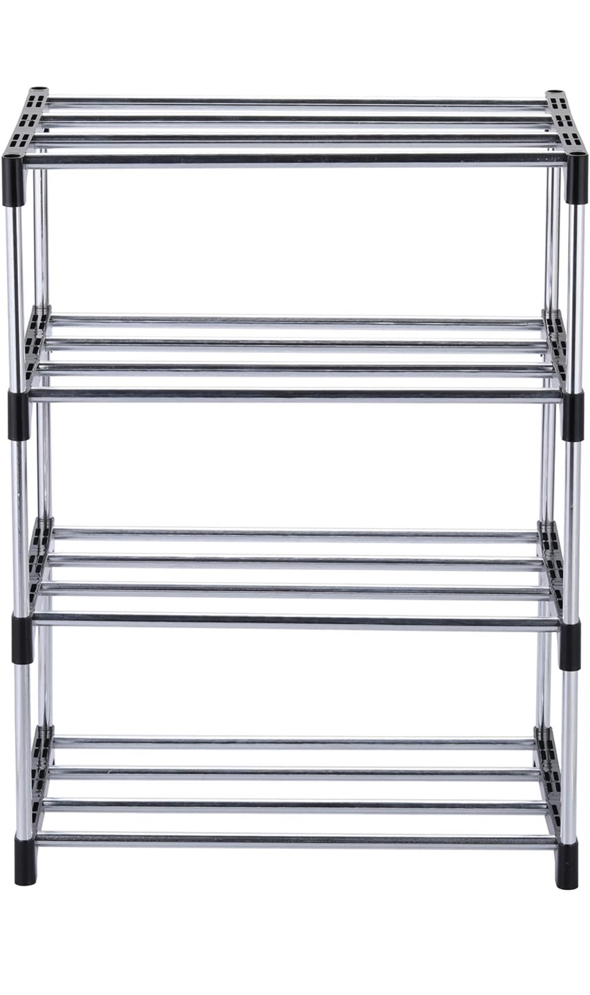 Four-Tier Metal Shoe Rack - photo 3