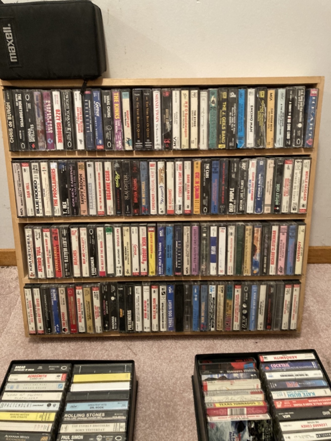 Massive Cassette Tape Collection - 80s & 90s Music