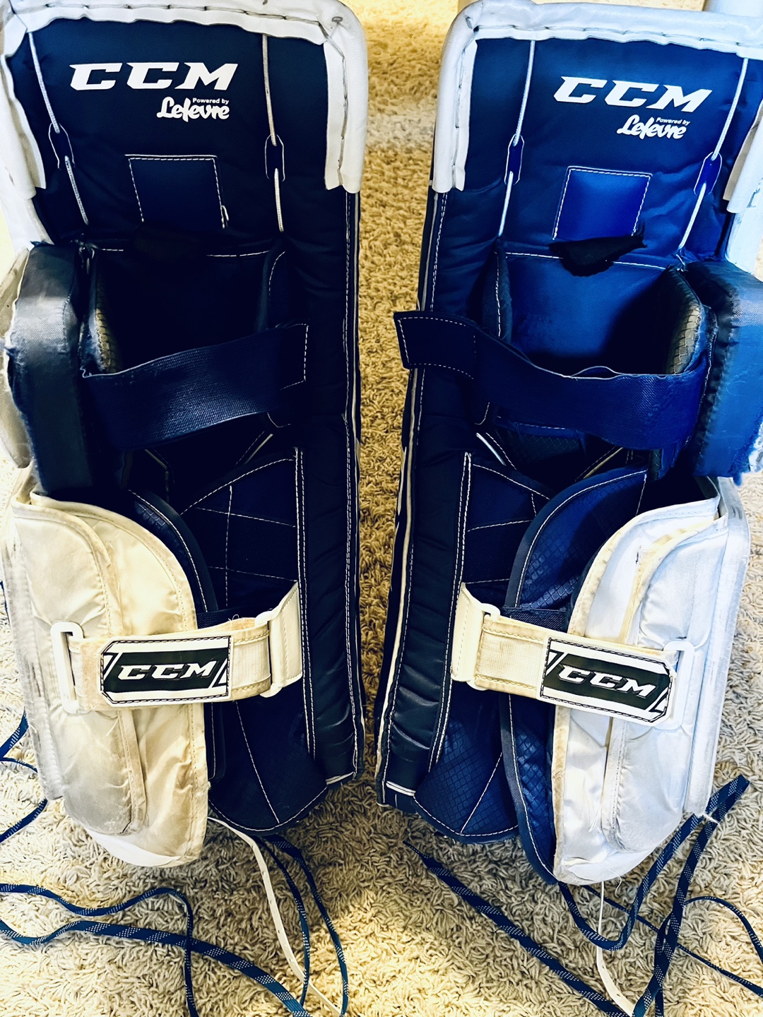 CCM P25 Goalie Leg Pads - Size 28+1 - photo 4