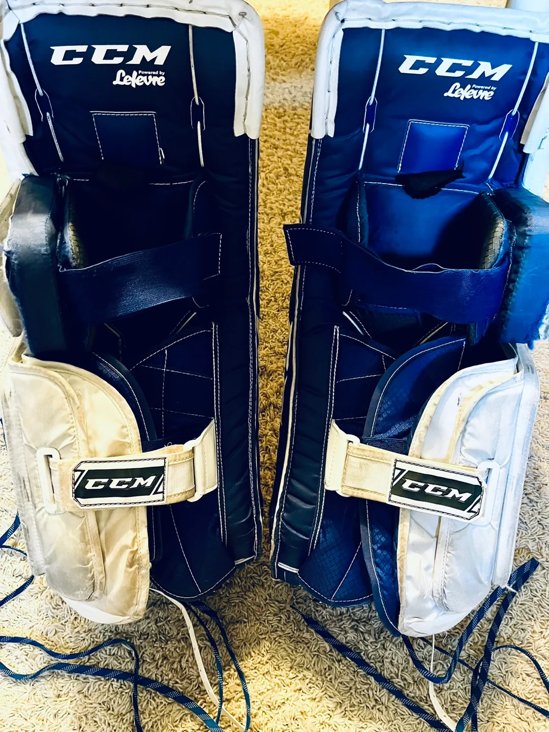 CCM P25 Goalie Leg Pads - Size 28+1 image indicator(4)