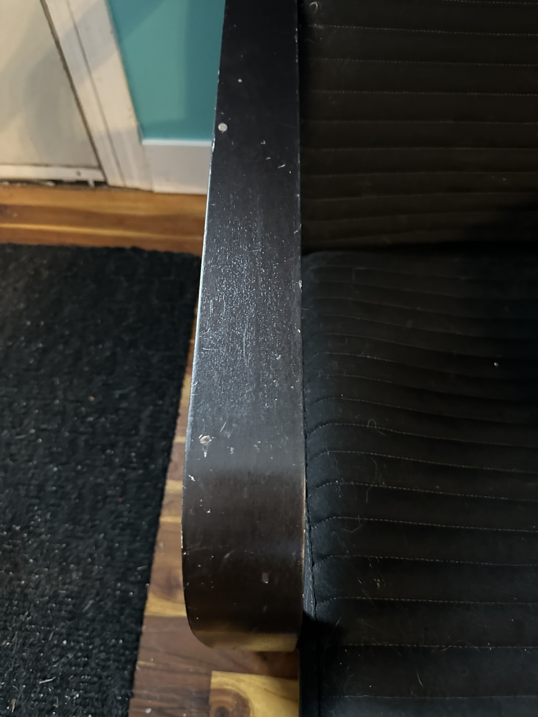 IKEA Poang chair and foot stool - photo 3