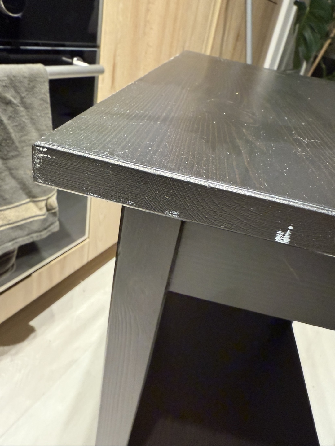 IKEA HEMNES Black-Brown Nightstand - photo 3