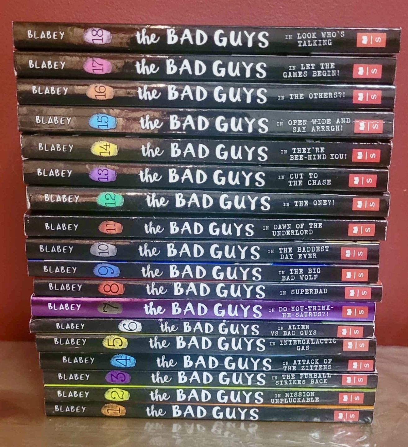 The Bad Guys Box Set (18 Books)