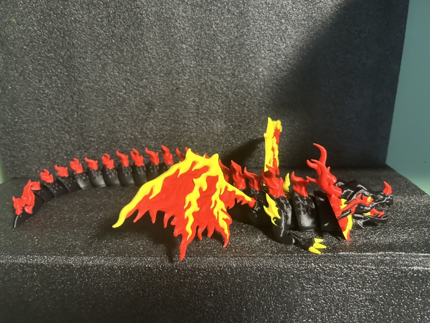 Epic 3D Printed Fire Dragon - photo 3