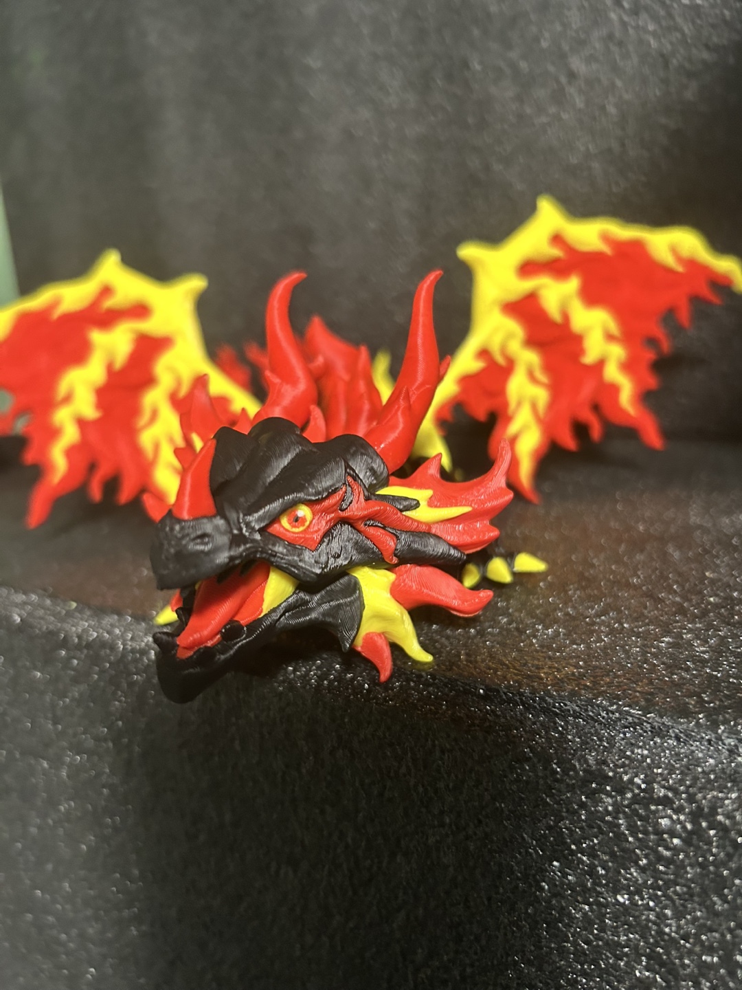 Epic 3D Printed Fire Dragon