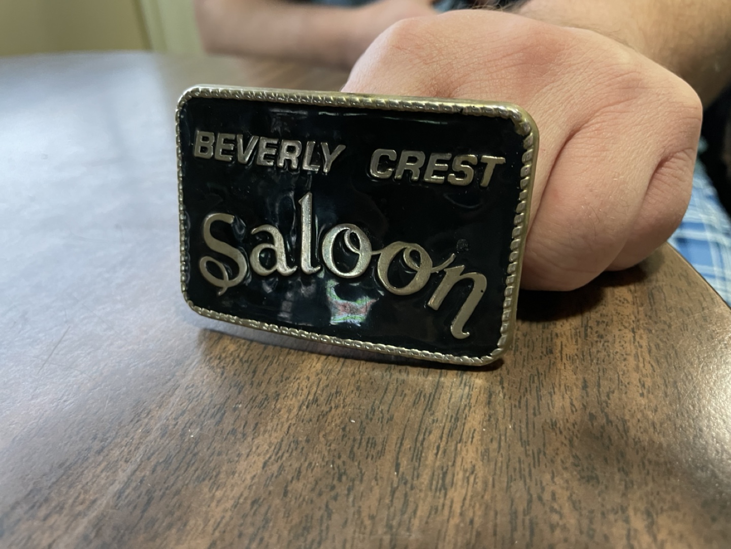 Belt buckle/straws