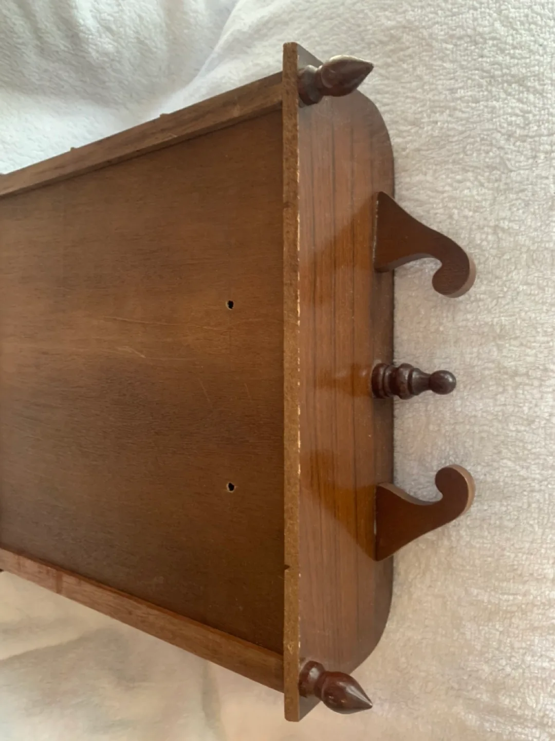 Vintage Wooden Display Curio Cabinet image indicator(4)