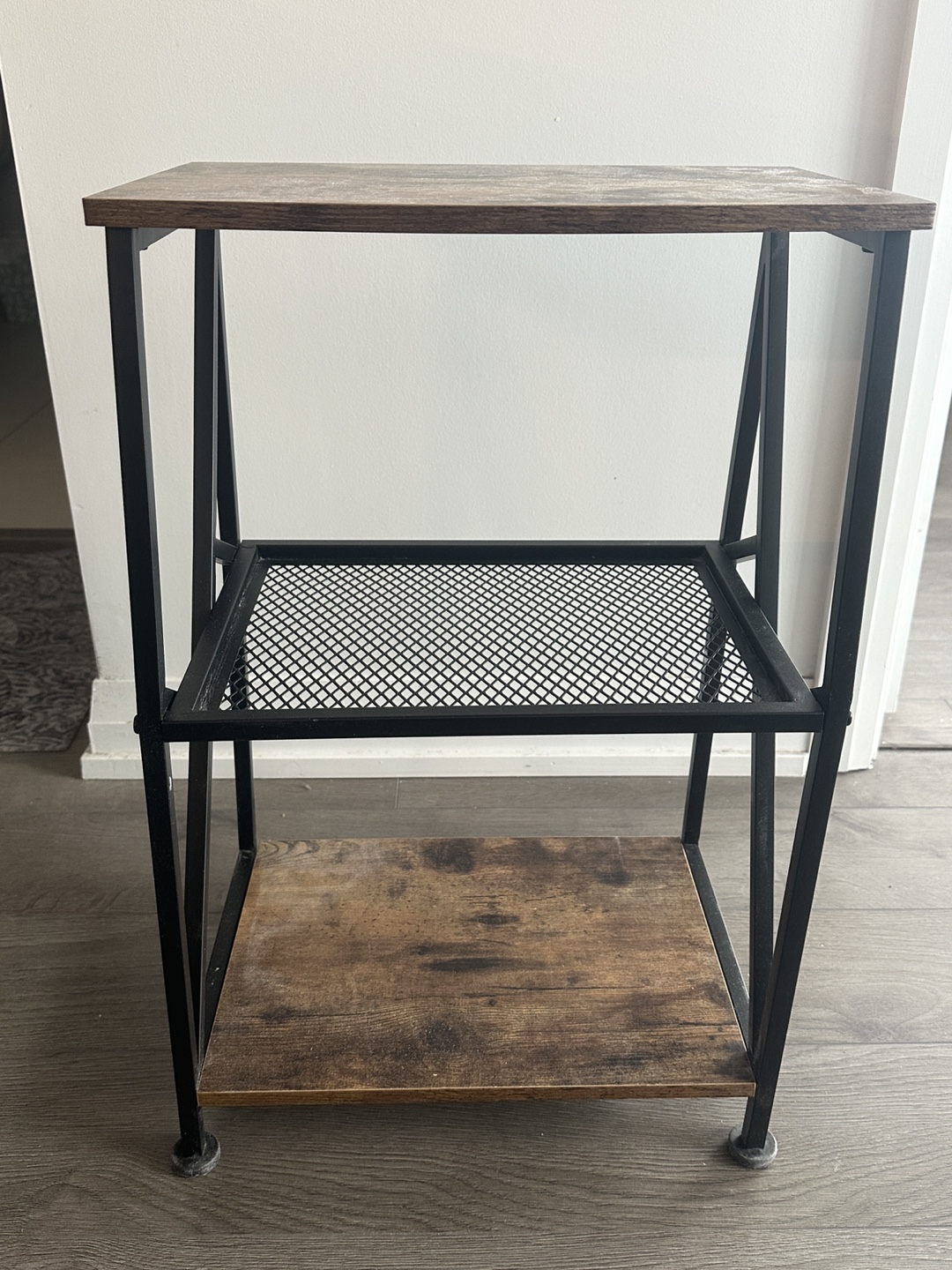 LEMONDA 3-Tier Industrial End Tables (Set of 2) - photo 3