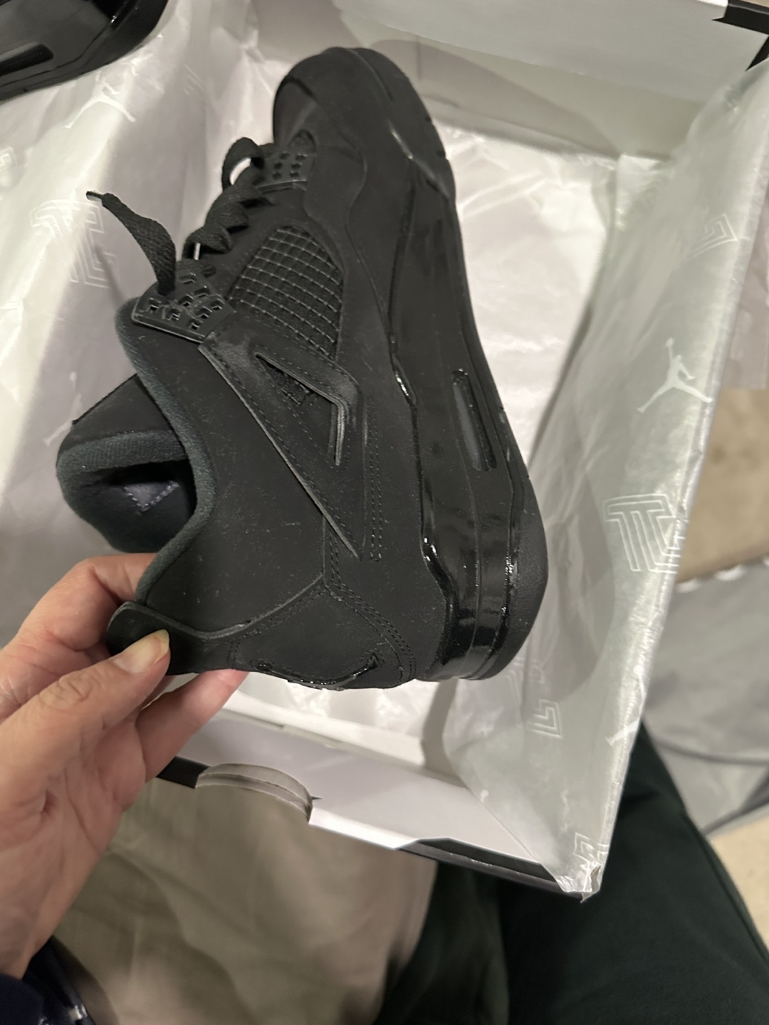 Air Jordan 4 Retro 'Black Cat' (GS) - photo 3