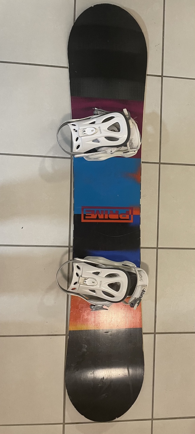 Nitro Prime 155 cm Snowboard and Drake bindings