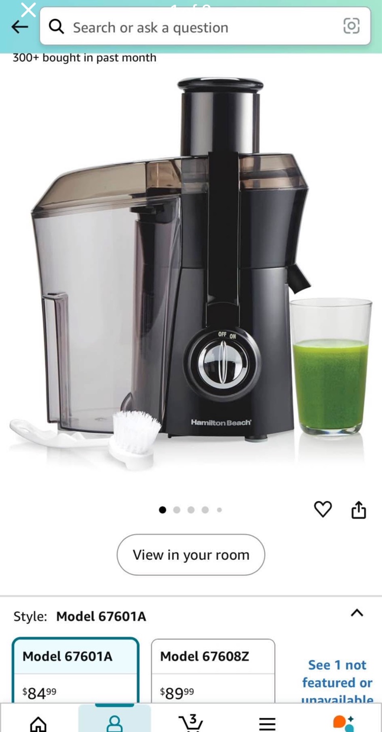 Hamilton Beach Juicer 67601A