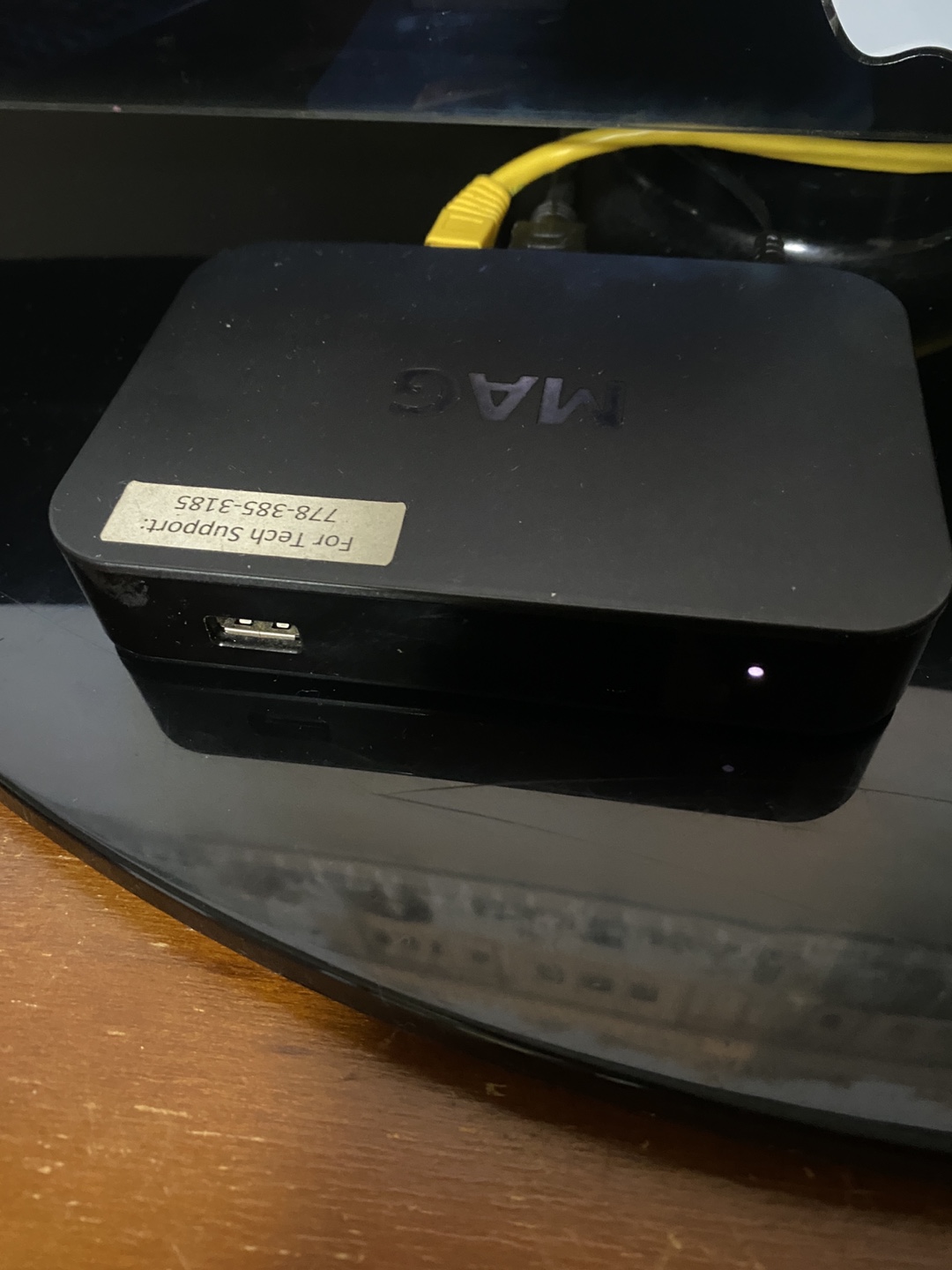 MAG 254 IPTV Box with LG 50PQ60 Plasma TV and Remotes - photo 4