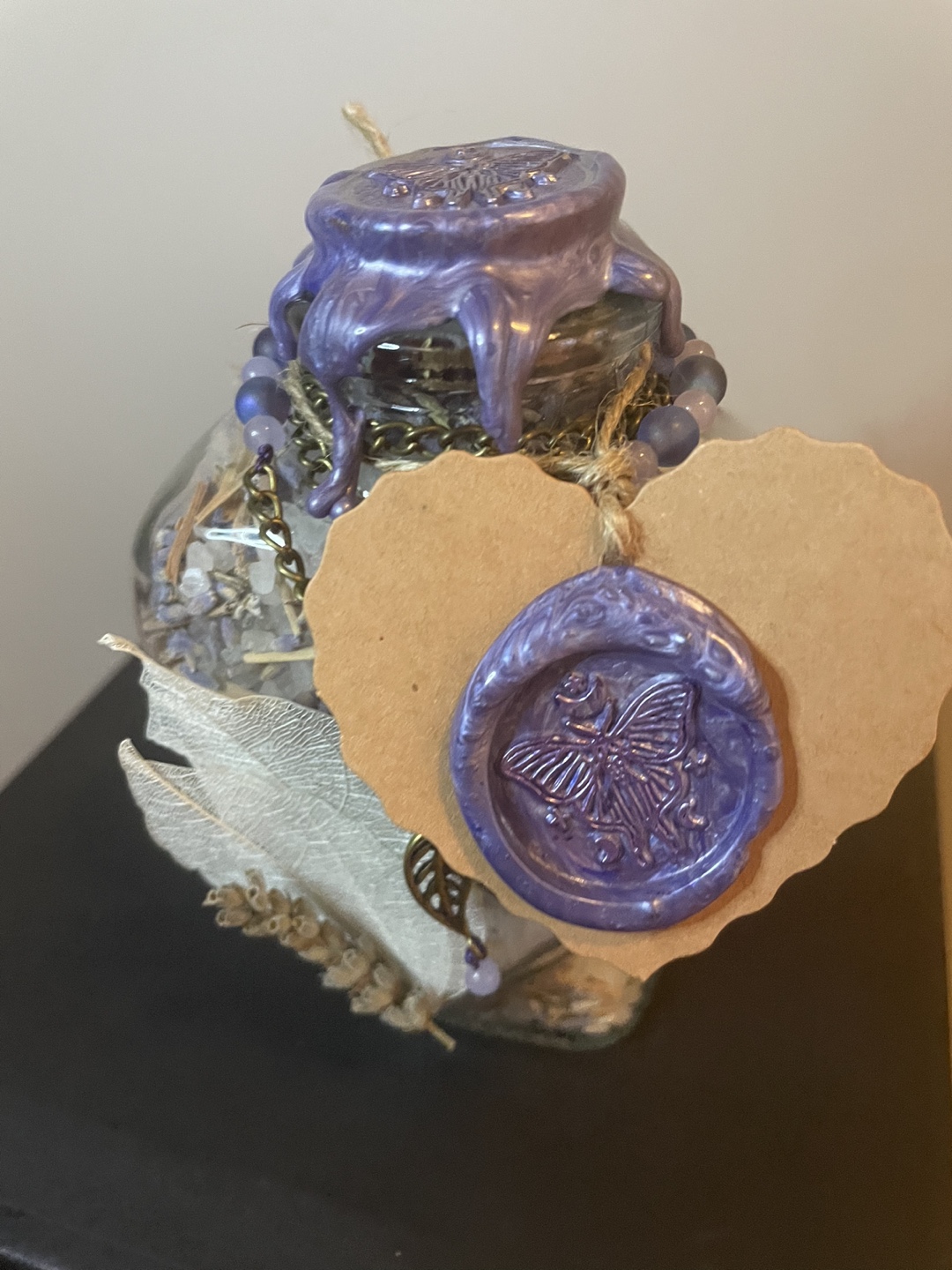 Lavender and Lemongrass bath set