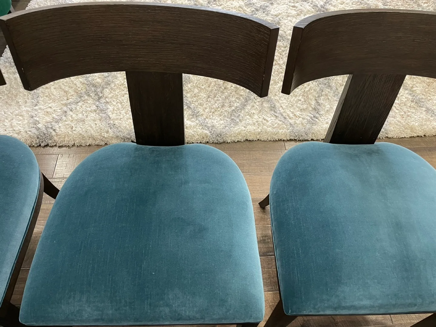 Large Dark Brown Wooden Dining Table image indicator(7)