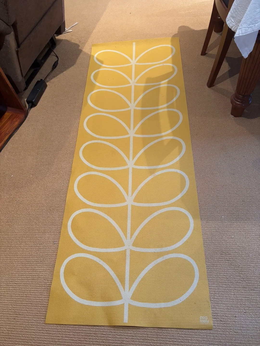 Orla Kiely Yoga Mat - Sunny Yellow 🌞 image indicator(3)