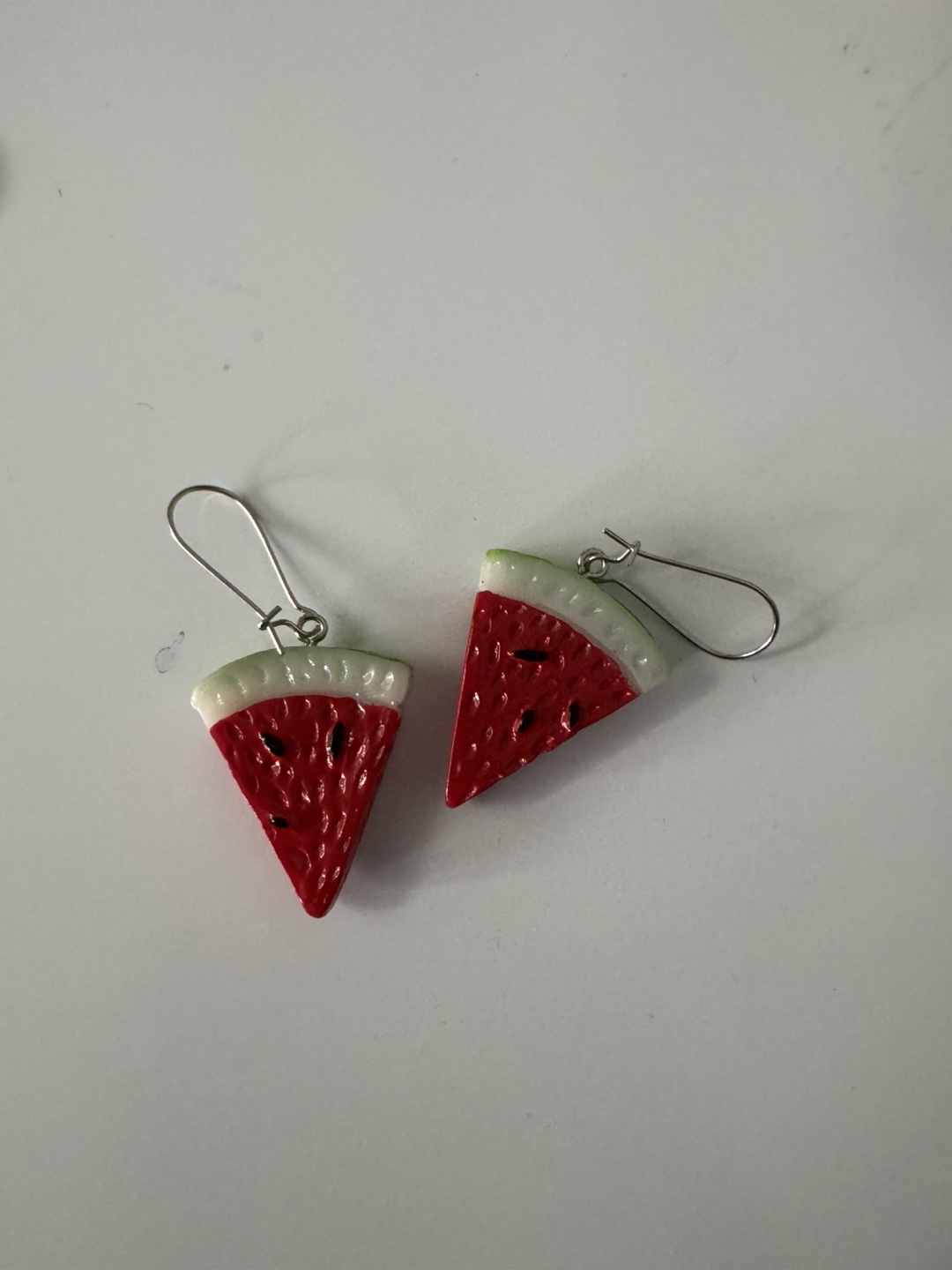 Watermelon Slice Dangle Earrings - photo 3