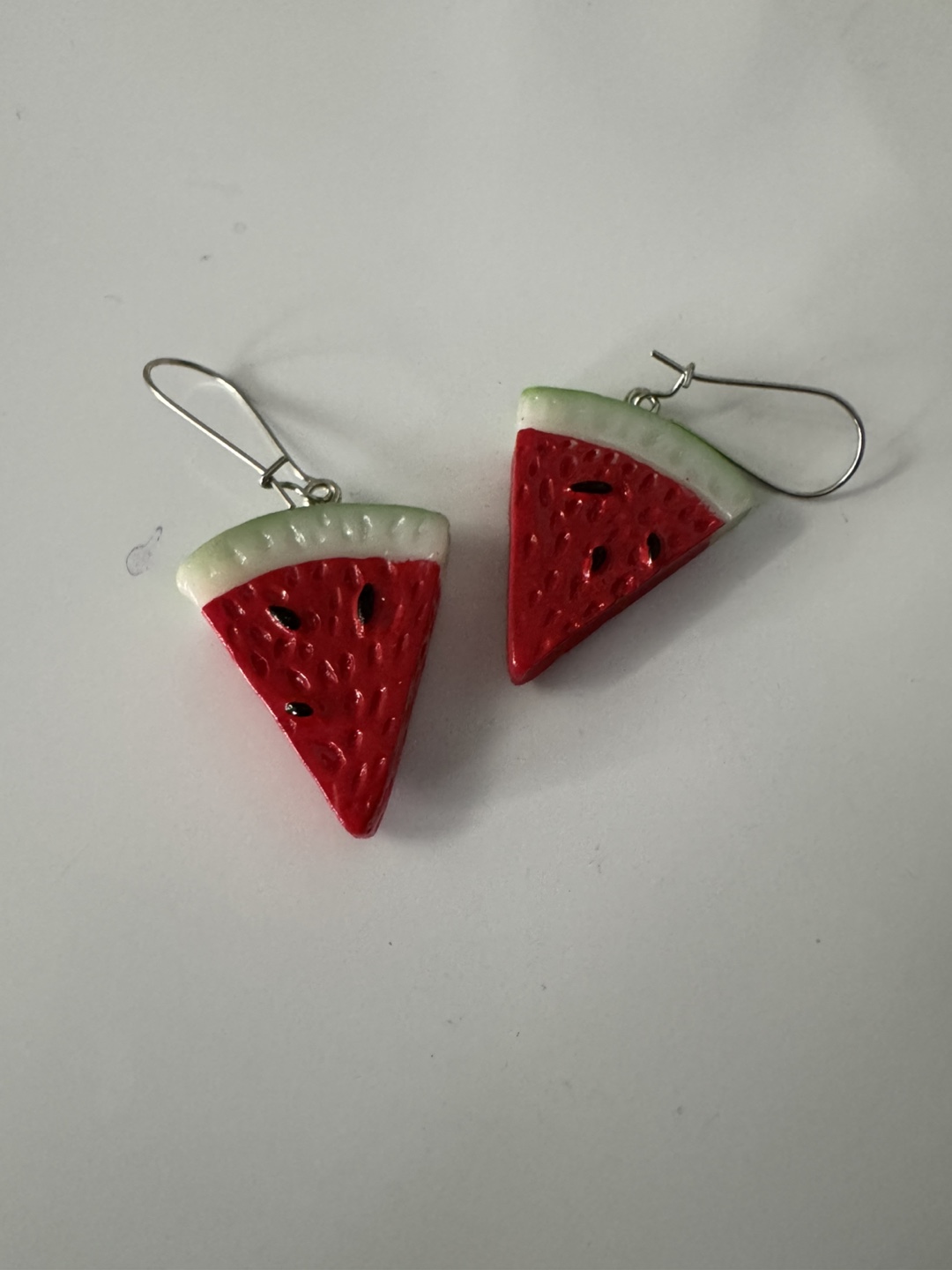Watermelon Slice Dangle Earrings - photo 2