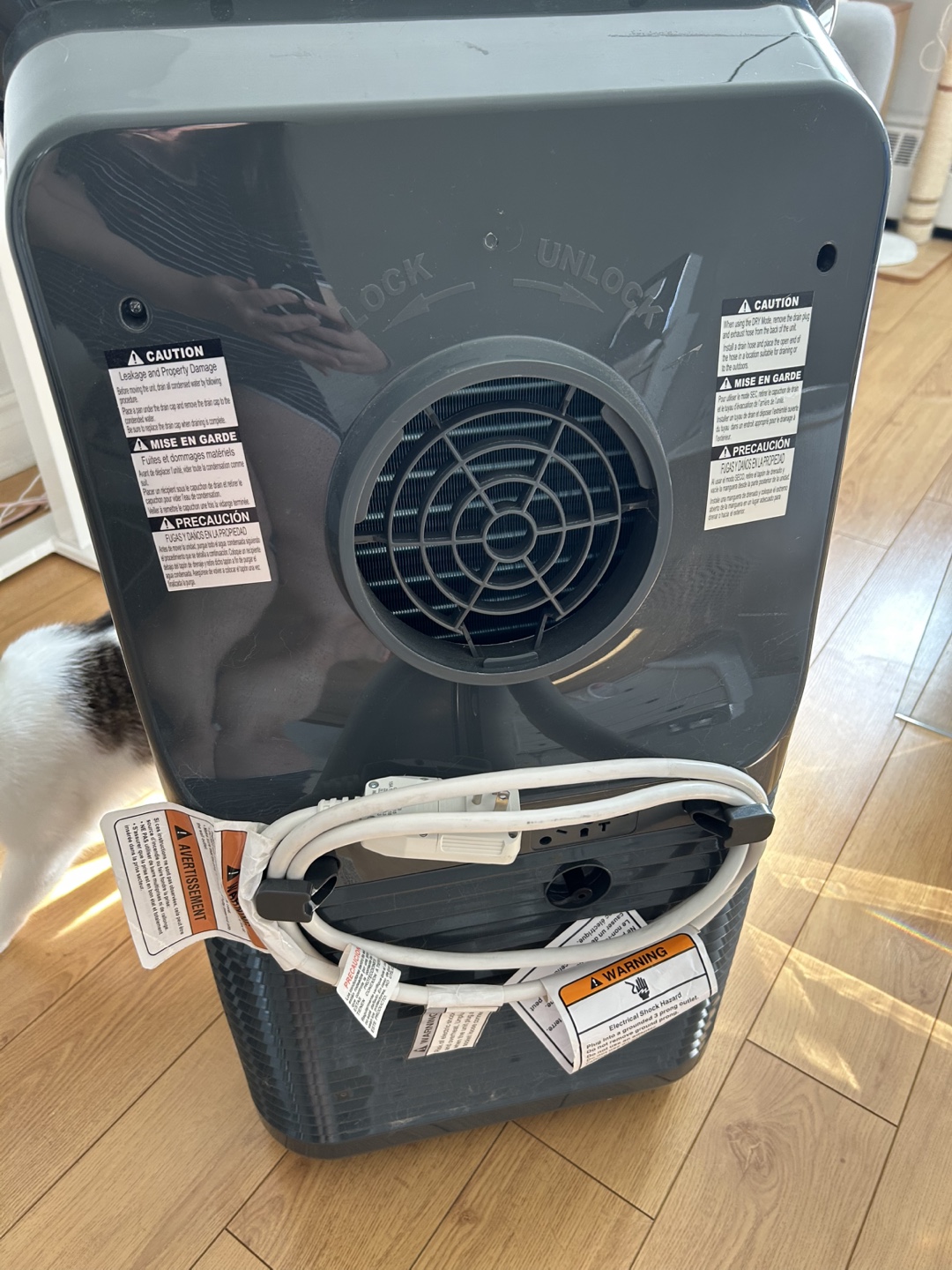 Insignia Portable Air Conditioner NS-AC10PWH9-C - photo 4
