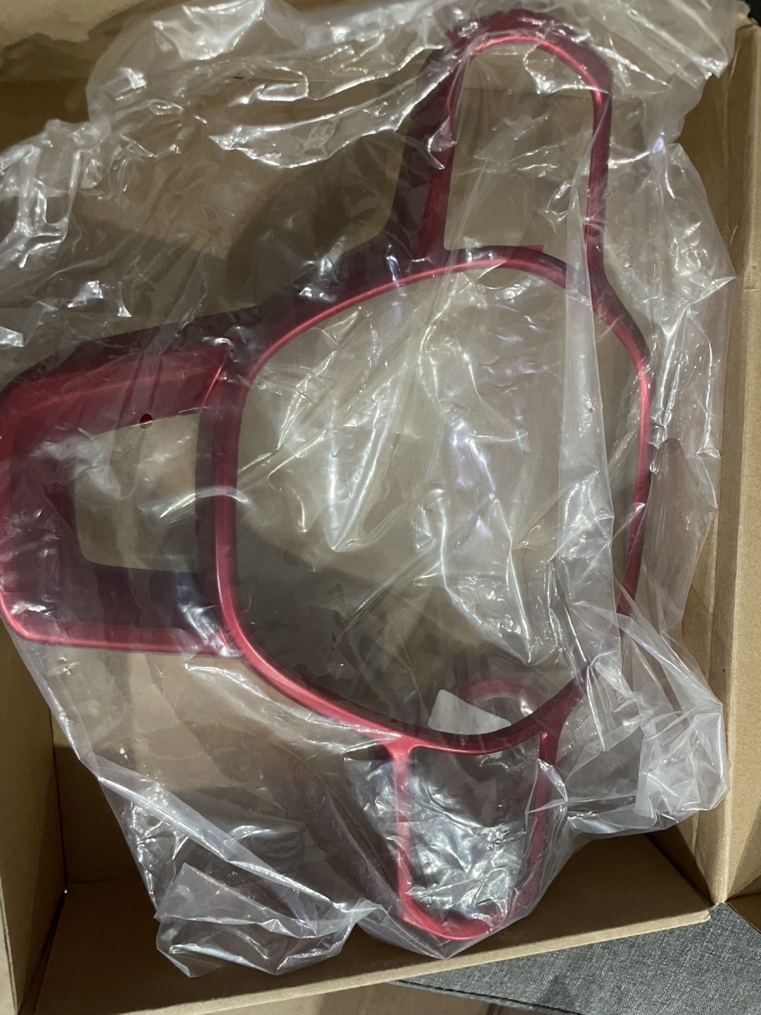 Red Steering Wheel Cover Trim for Toyota Raize - photo 2