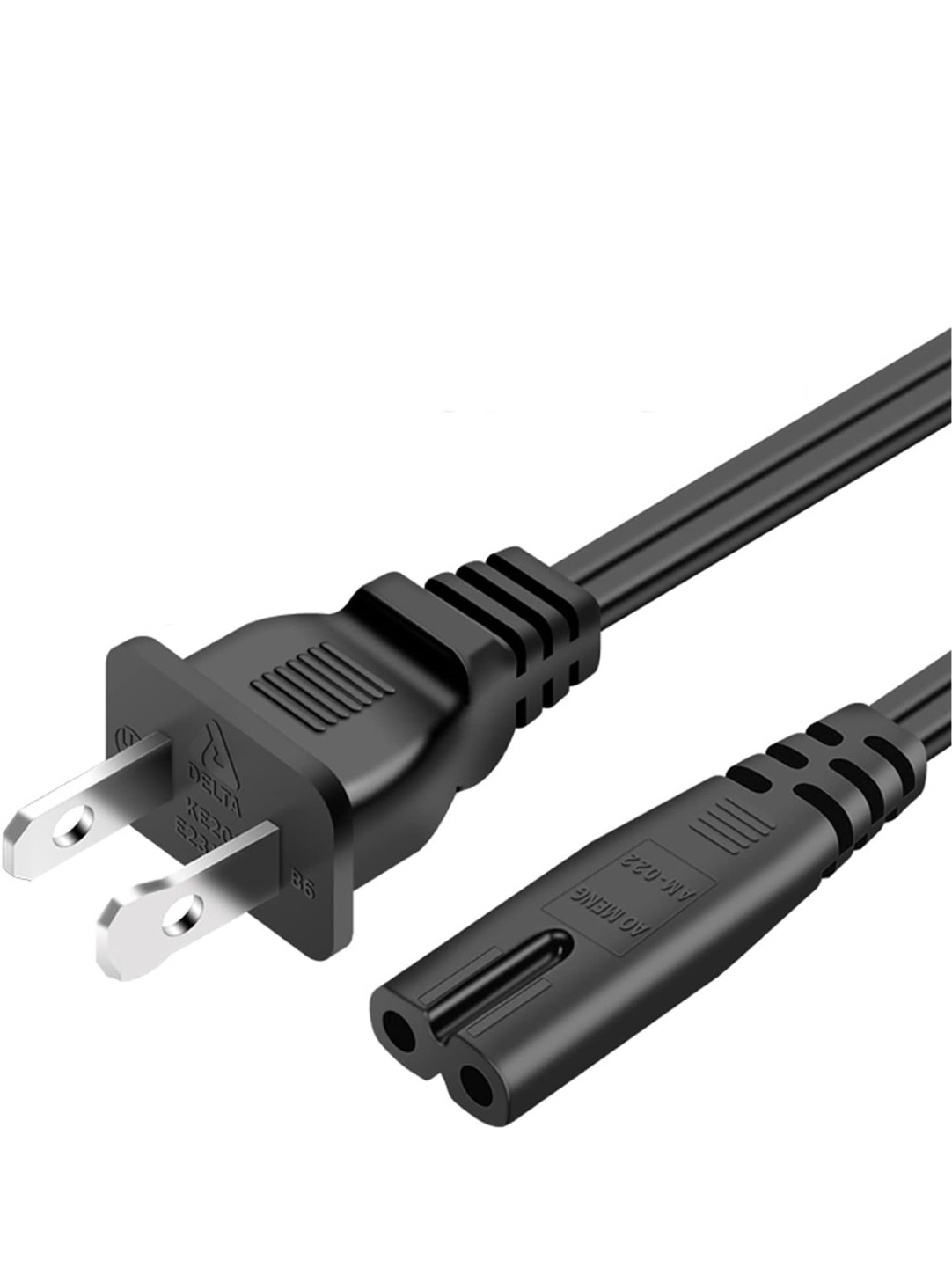AC Power Cord - 2 Pin Connector